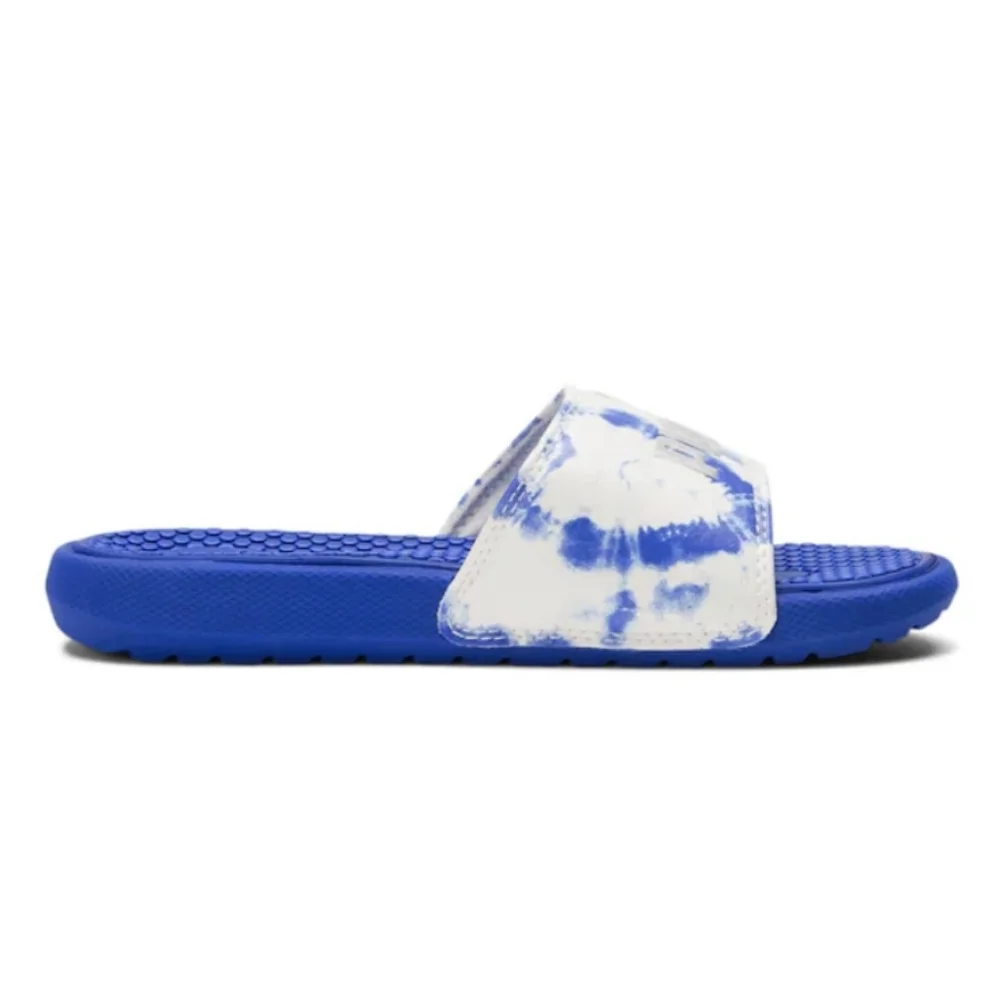 NEW Cool Cat Shibori Jr. Slide Sandal Blue Tie Dye Print Puma Kids Size 11